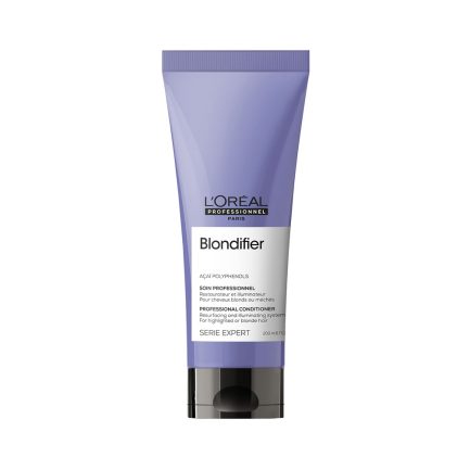 acondicionador loreal blondifier para cabello rubio